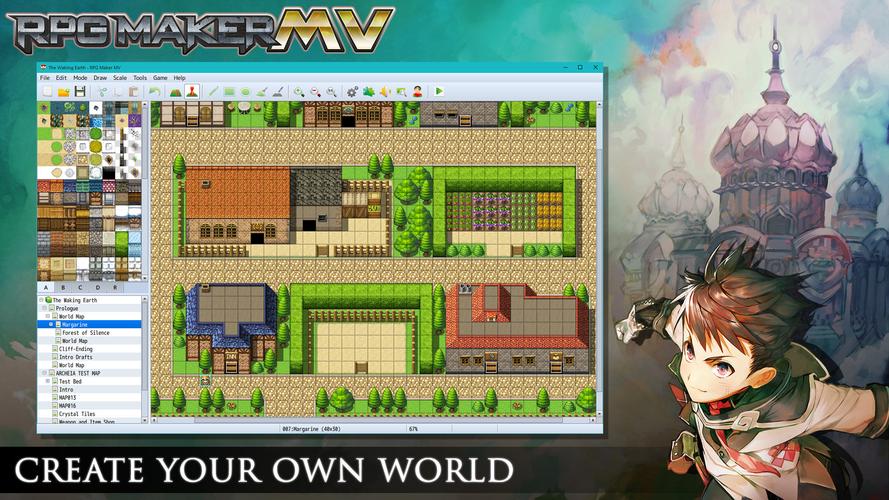 用RPG制作大师创造你的游戏世界：简单易上手的游戏制作工具
