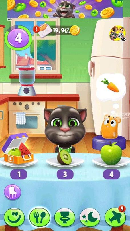 我的汤姆猫2玩法：喂养、打扮，和小猫一起度过美好时光