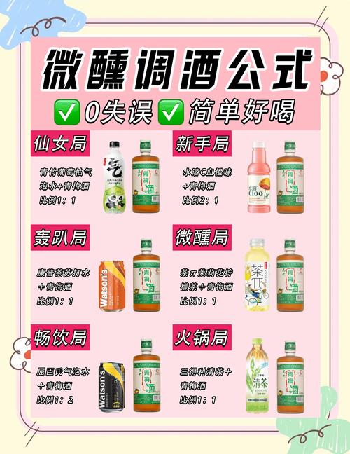 原神调酒配方速查：新手也能轻松调制