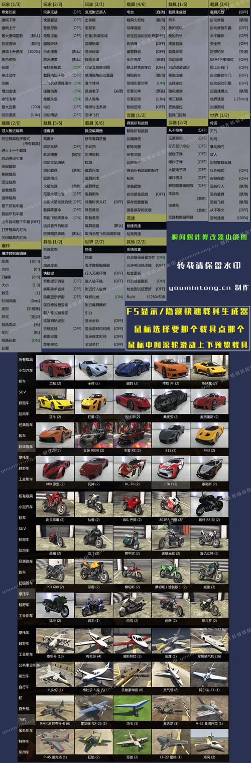 GTA5内置修改器1.69版本：解锁无限可能