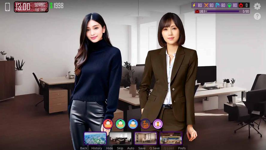 【真人SLG／汉化】狩猎中-娇妻和有钱叔叔约炮v1.6【PC+安卓】On the【2G】