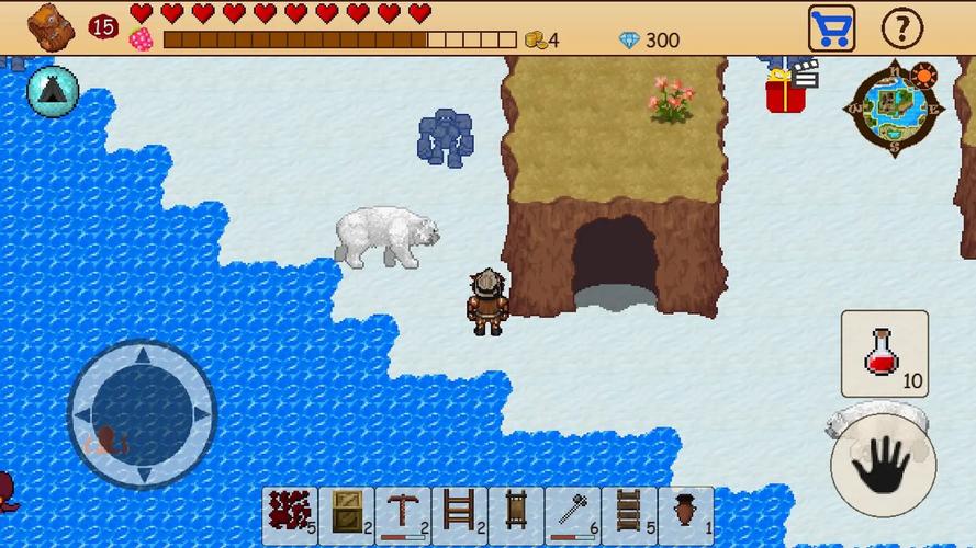 [探索生存RPG／汉化] 离岛逃生生存RPG～我已经忍耐不住了～AI汉化版+存档 [820M／百度]