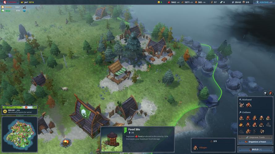 [SLG／中文] 北境之地：Northgard v3.3.3.35683 官方中文版 [3.1G／转度盘]